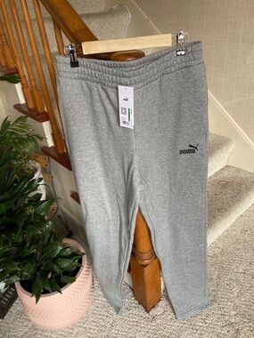 Puma Cozy Soft Gray Sweatpants NWT